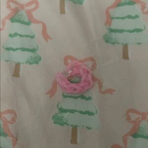 Ring Pink Hair Elastic for Kids